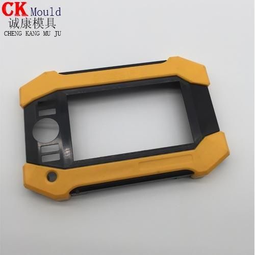Plastic Injection Mould Overmold Yellow and Red PC+ABS Industrial Test Instrument Housing