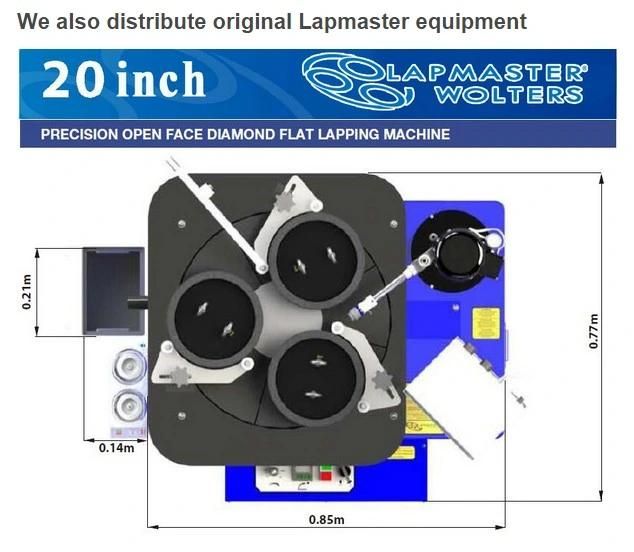 Lapmaster Wolters Model 48 Precision Open Face Flat Lapping Machine