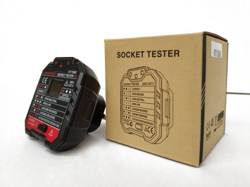 110/230V Socket Tester for Home Industrial Us EU UK