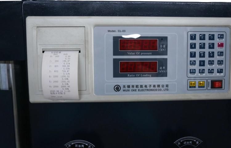 Cy-Sye-2000kn Digital Display Compression Test Equipment Manufactured in China