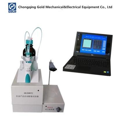 Total Acid Number Tester of Lunricant Oil by Potentiometric Titration Method