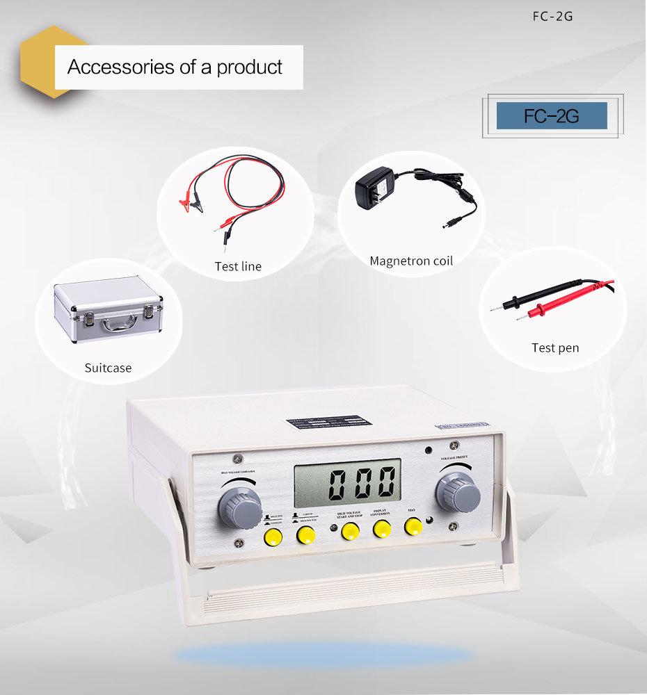 0~1700V 0~199.9ua Lightning Protection Element Measuring Instrument