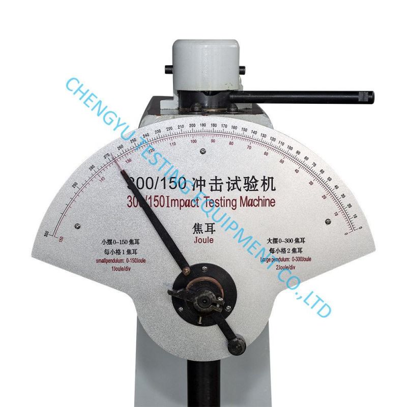 Jb-500b Dial Type Manual Pendulum Metal Material Impact Experiment Test Equipment