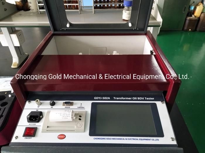 80kv Bdv Tester Automatic Insulation Oil Tester/ Oil Dielectric Strength Tester