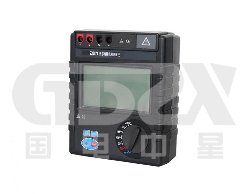 AC/DC 750V Digital Insulation Resistance Tester With Voltage Monitoring