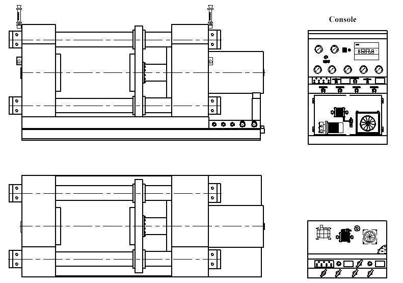 Suncenter Computer Control Hydrostatic Valve Test Machine with Clamping Device