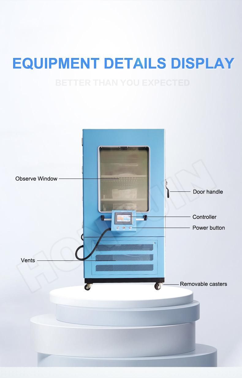 Hj-47 Program Temperature Cycles Testing Directly From The Touch-Screen Display of Your Climatic Chamber