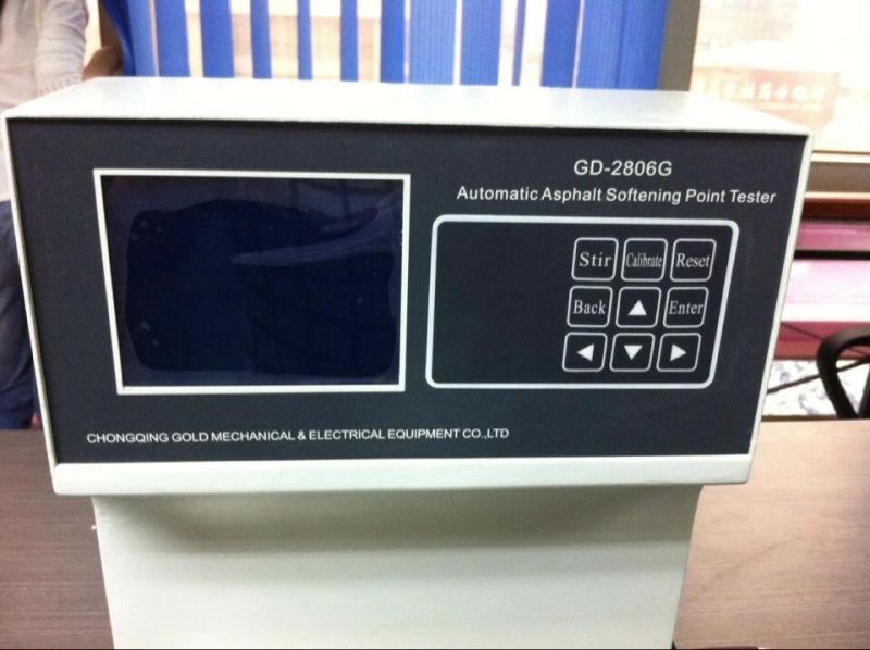 ASTM D36 Automatic Bitumen Softening Point Testing Apparatus (4 sample quantity)