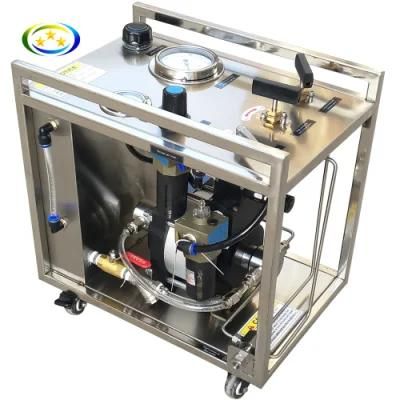 Air Driven 10-4000bar High Pressure Fluid Injection Pump for Cylinder Valve Pipe Hydraulic Test