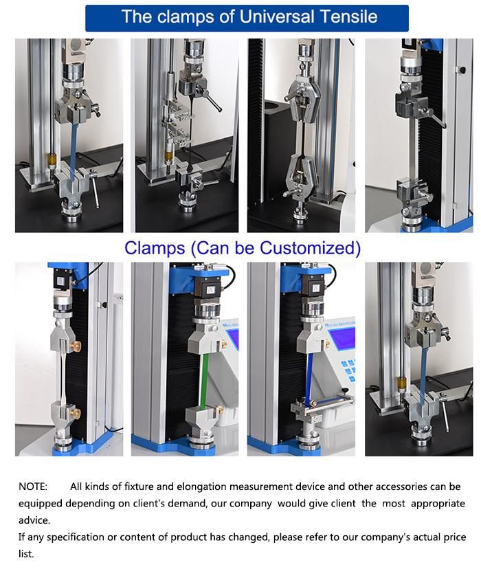 100kg Load Fabric Tensile Strength Tester