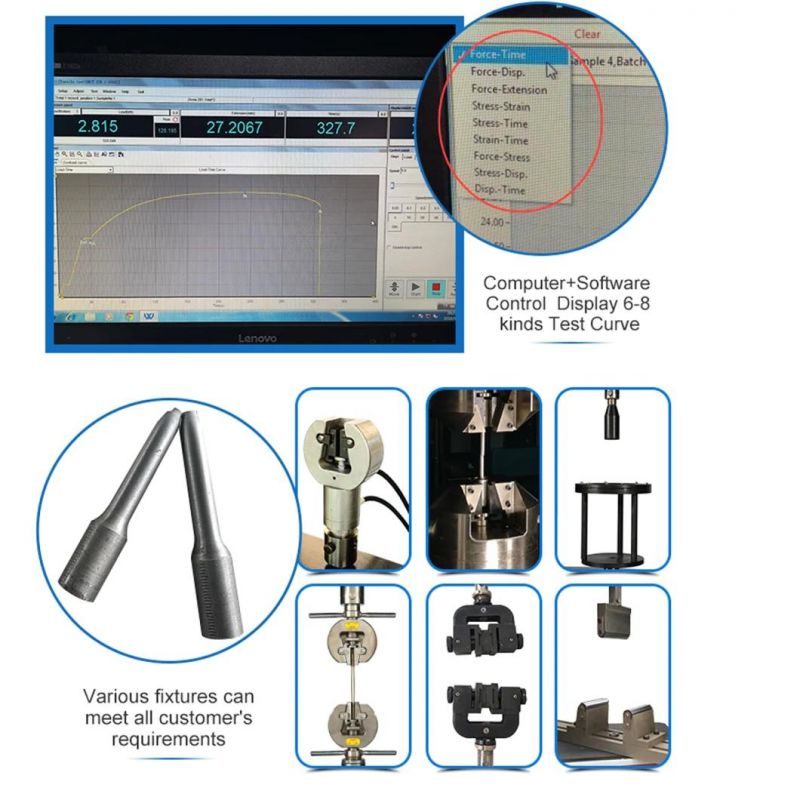 Tensile Testing Machine 50kn Computer Controlled Universal Tensile Testing Machine