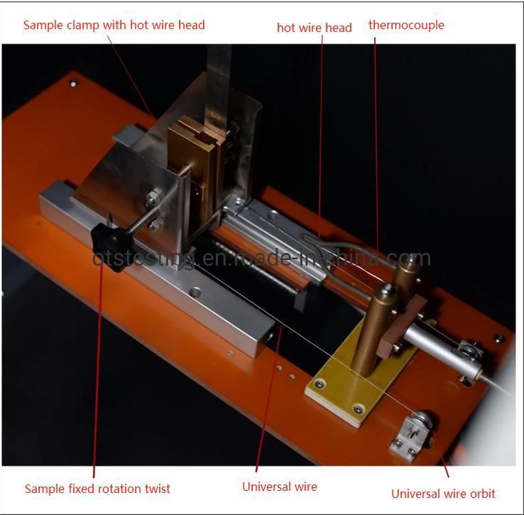 IEC60695 Glow Wire Flammability Tester