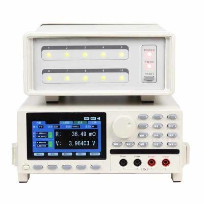 Anti-Interference Multi-Channel Battery Tester for Internal Resistance and Voltage Detection