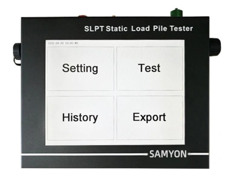 ASTM D4945 High Dynamic Pile Test PDA for Deep Foundation Loading Testing