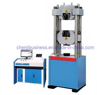 600kn 60ton 1000kn 100ton Material Mechanical Universal Testing Machine Following En ASTM ISO GB Steel Material Standard