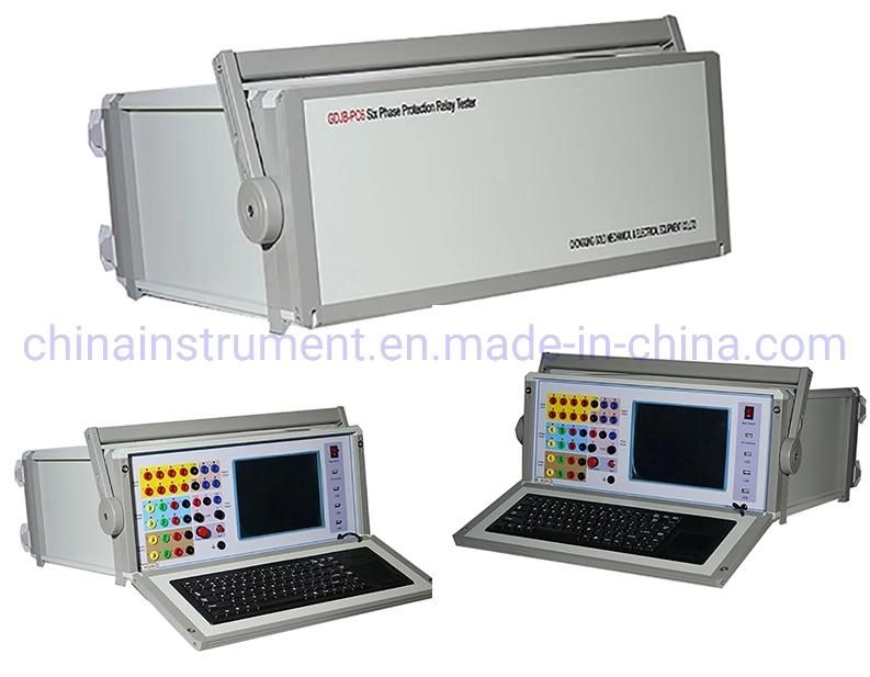 Computer Control Six Secondary Current Injection Testing Equipment Substation Relay Tester