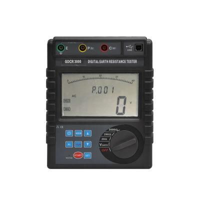 Earth Resistance &amp; Soil Resistivity Tester Resistance Measurement Meter