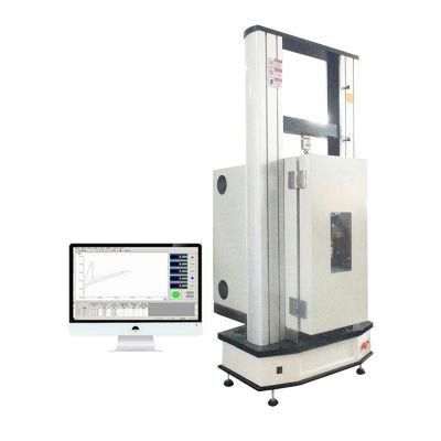 Hj-17 50kn Computerized Electronic 300 - 1200degree High Temperature Tensile Testing Machine