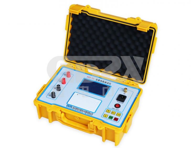 Portable Yellow AC1.5kV 50Hz DC 5A Fast Test Transformer Winding Resistance Tester