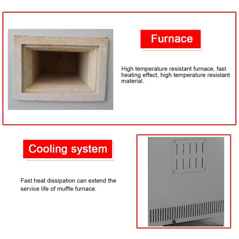 High Temperature Laboratory Digital Display Temperature Control Muffle Furnace