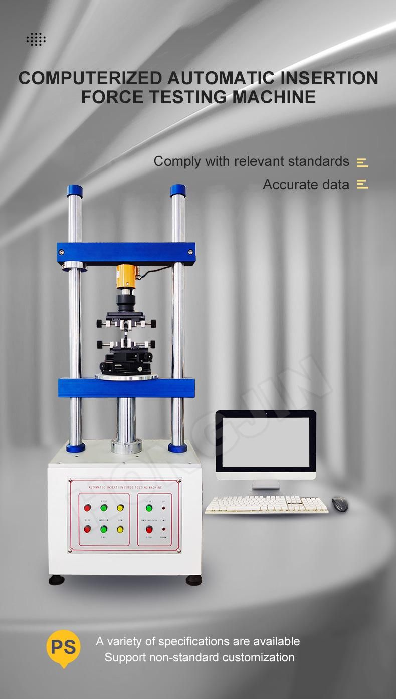Hj-3 Unplug Test Equipment Fully Automatic Power Plug Testing Machine Insertion Pull Force Tester