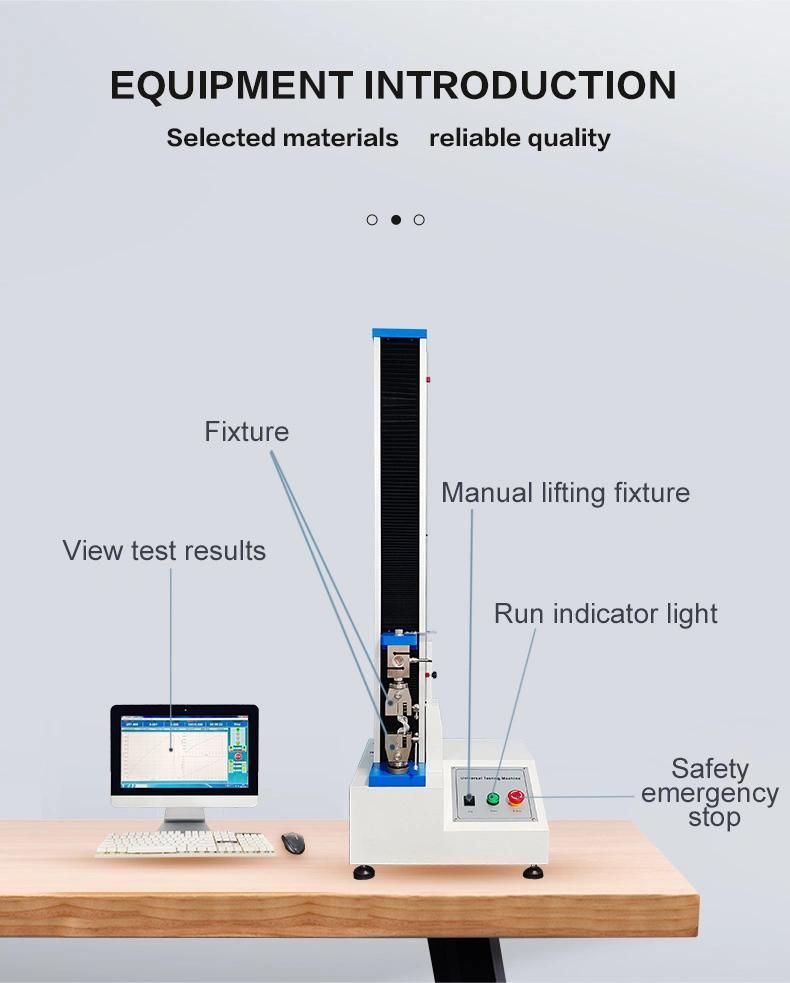 Hj-29 5kn Universal Tensile Testing Machine and Equipment Price