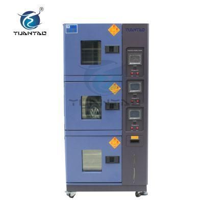 3 Layer Independent Programmable Controller Temperature and Humidity Test Chamber