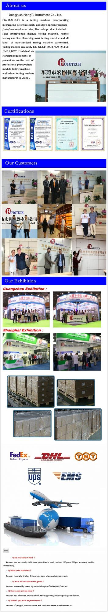 IEC 61215 Standard PV Module UV Preconditioning Testing Machine