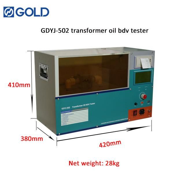 Electric Transformer Insulation Oil Bdv Tester