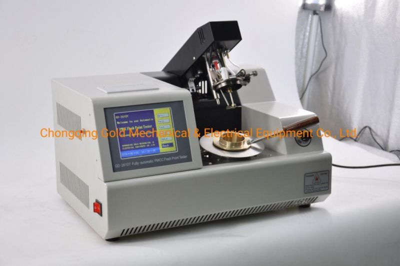 ASTM D93 Pmcc Automatical Cutback Asphalt Closed Cup Flash Point Tester