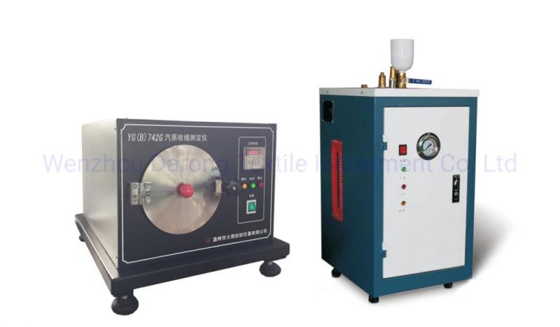 Fabric Steam Shinkage Testing Equipment Steaming Cylinder Steam Generator Testing Machine