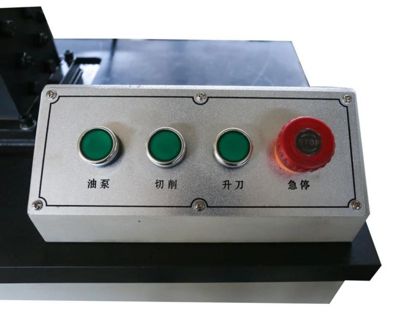 High-Precision Vu-1s Manual Impact Sample Notch Broaching Machine for Laboratory