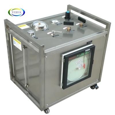 Terek Brand 4000bar Portable Water Pressure /Hydraulic/Hydrostatic Pressure Test Pump Equipment with Chart Recorder