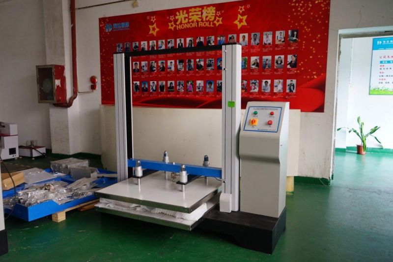 LCD Touch Screen Carton Box Compression Test Machine/Equipment