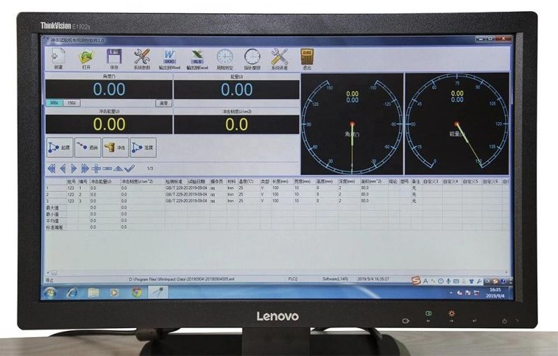 Factory Direct Laboratory Special Jbs-450c Material Impact Test Digital Display Impact Testing Machine Equipment