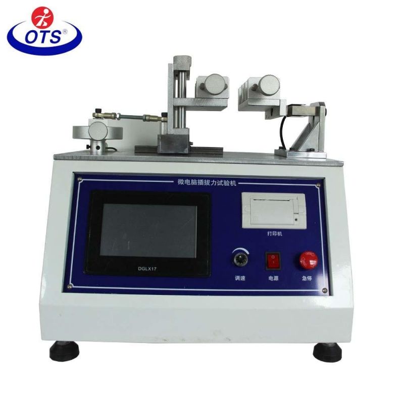 Microcomputer Insertion and Extraction Force Plastic Packaging Material Testing Machine