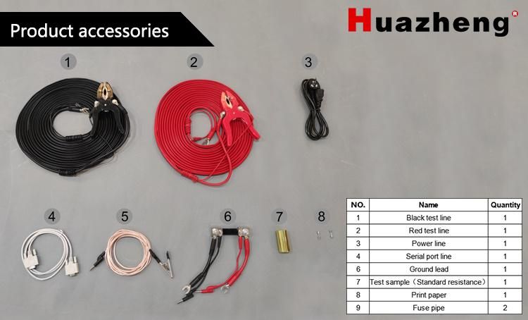 Low Price 100A Portable High Voltage Loop Contact Resistance Measurement