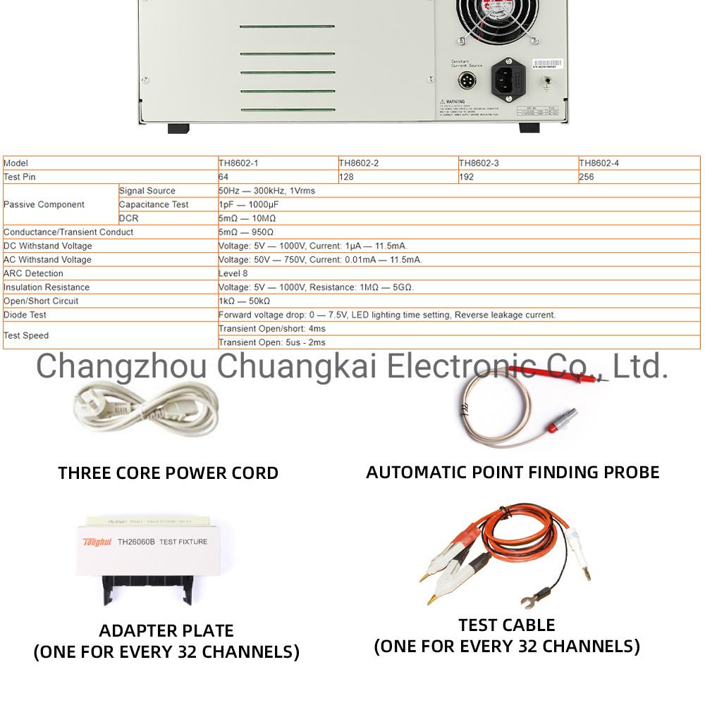 Th8602-1 Cable Measurement Harness Tester Th8602-2 Th8602-3 Th8602-4 Th8602b Th8602c