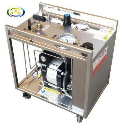 Air Driven Liquid Pumps High Pressures 10-60000 Psi for Hose Valve Pipe Cylinder Pressure Testing