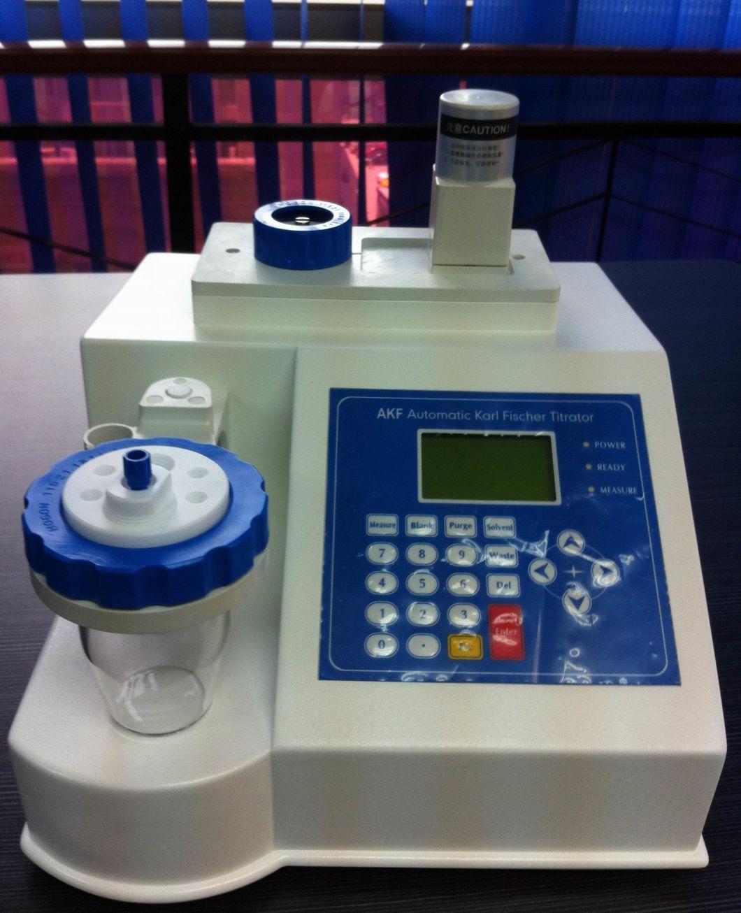 Automatic Volumetric Karl Fischer Water Content Titrator 0.001%-100%