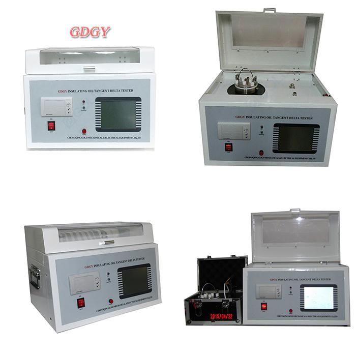 High Precision Transformer Insulating Oil Dielectric Loss Oil Tangent Delta Analyzing Apparatus