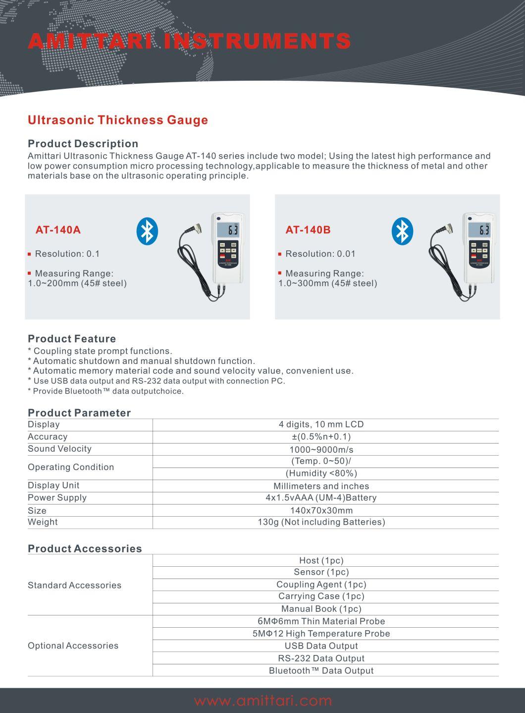 Digital Ultrasonic Thickness Meter