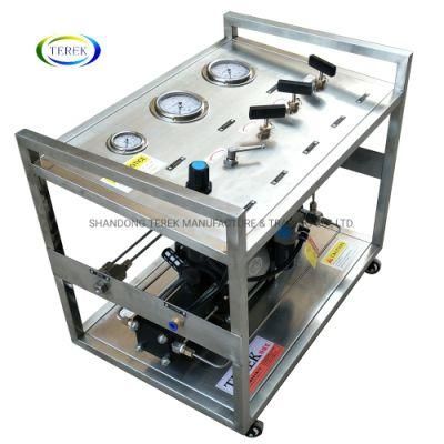 Terek Pneumatic Gas Booster Pump System for Nitrogen Accumulator Refilling