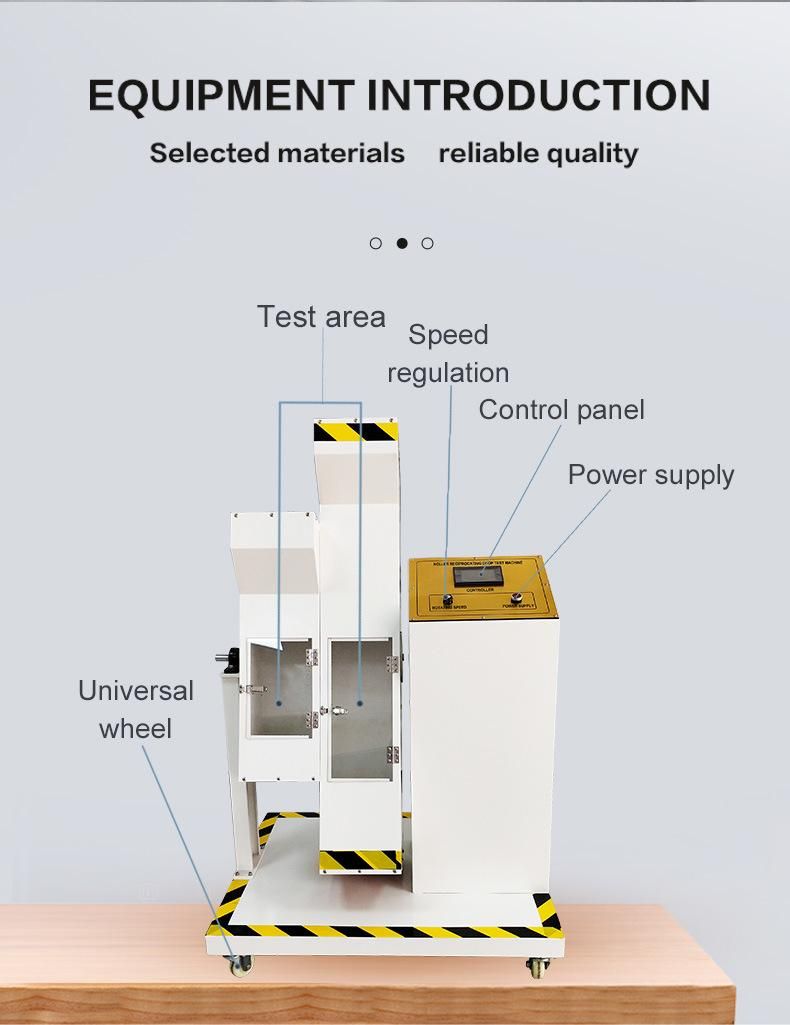 Arbitrary Continuous Tumbling Barrel Drop Testing Machine