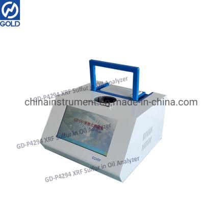 Portable Xrf Sulfur in Oil Analyzer for on-Site Analyzing The Sulphur Content of Fuel Oil