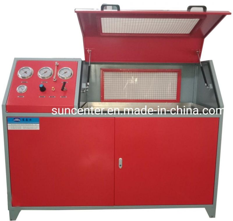 Suncenter Brand Computer Control Hydraulic Testing Machine Pneumatic Hydrostatic Burst Test Bench for Hose/Pipe/Tube