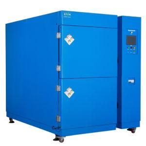 Cold Thermal Shock Testing Machine Two Zones Temperature Cycling Chamber