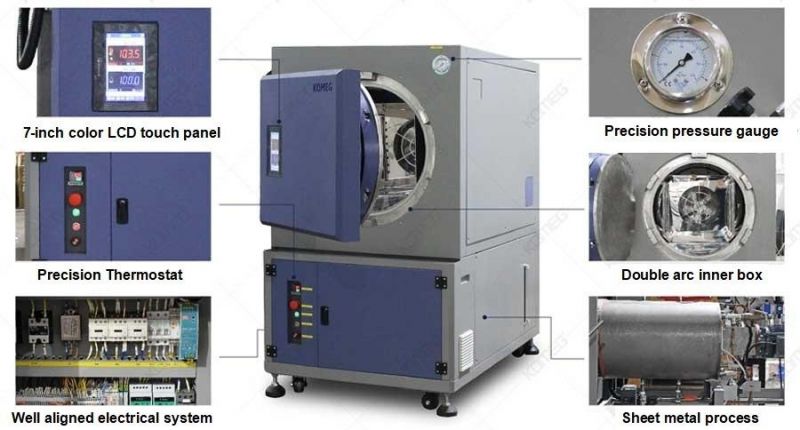 Komeg Highly Accelerated Stress Test Hast Chamber for Semiconductor Test