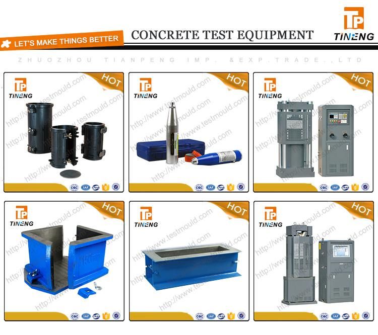 Cast Iron Flow Molds and Tamper for Mortar Flow Table