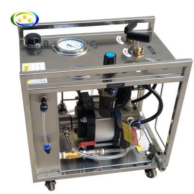 Terek Portable Pneumatic Water Hydraulic Oil Testing Pumps for Valve Cylinder Hydrostatic Test